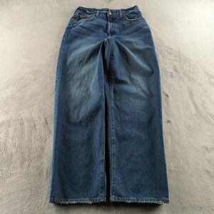 Abercrombie & Fitch Jeans 31x34 Blue Ultra Baggy Wide Leg Skater 90s Y2K Style